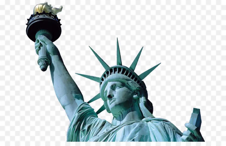 статуя свободы，нью йоркской гавани PNG