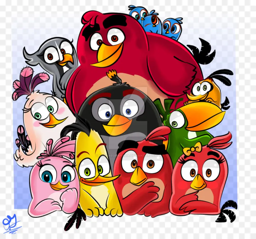 Персонажи Angry Birds，Птицы PNG