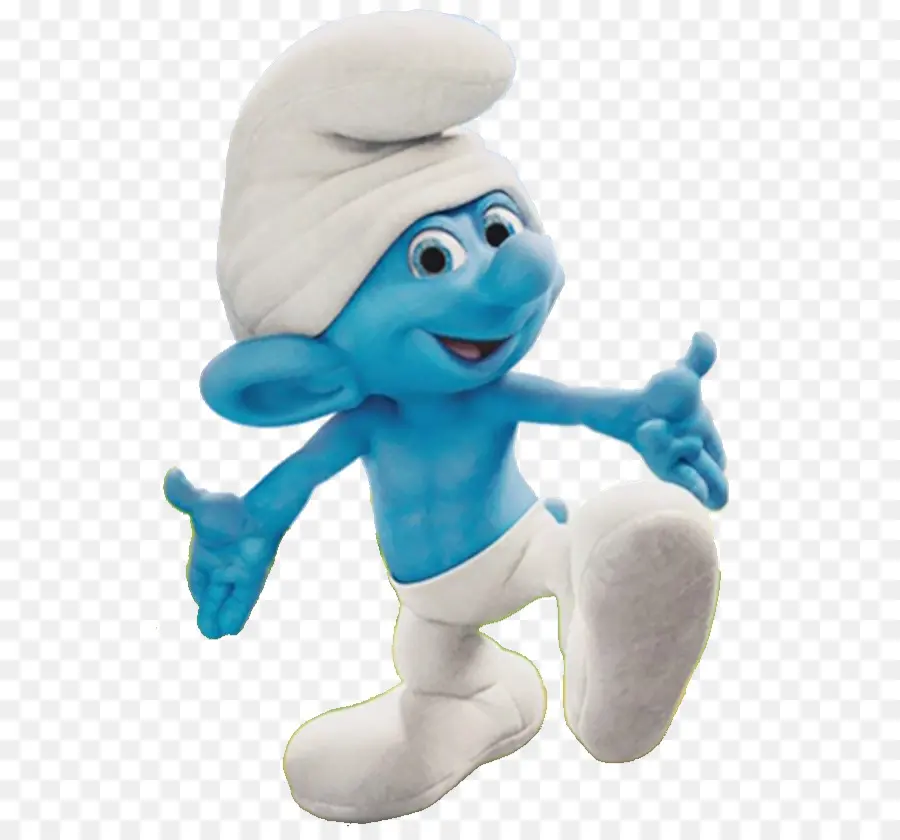 неуклюжий Smurf，смурфетта PNG