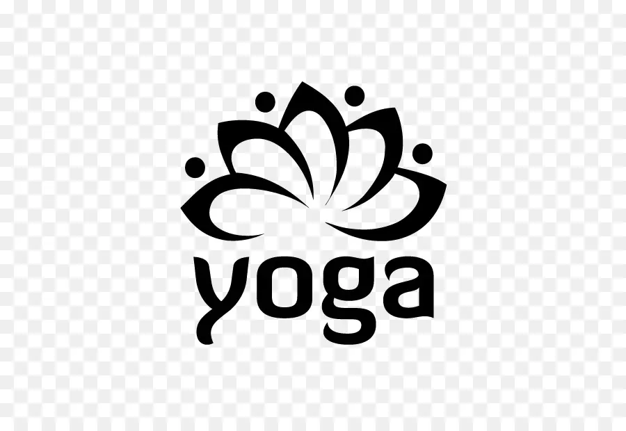 йога，логотип PNG