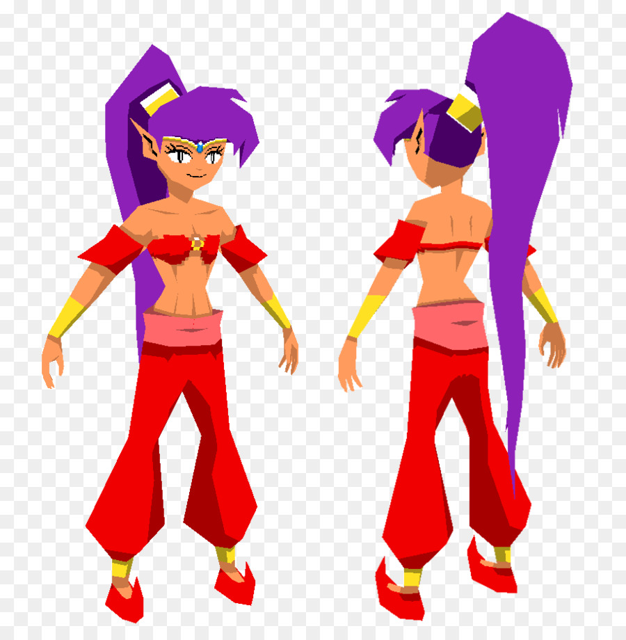 Shantae и проклятие，месть Shantae рискованно это PNG
