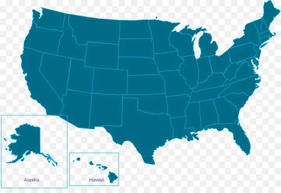 США，карте PNG