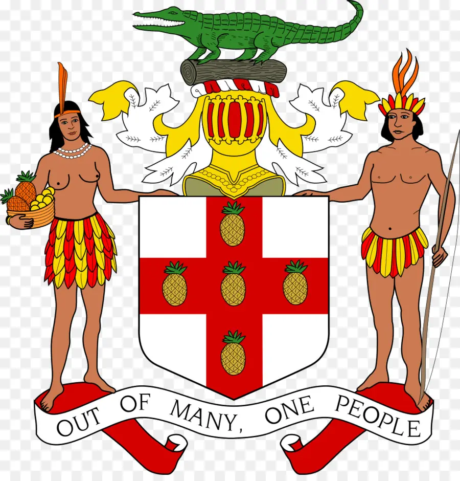 Ямайка，герб Ямайки PNG