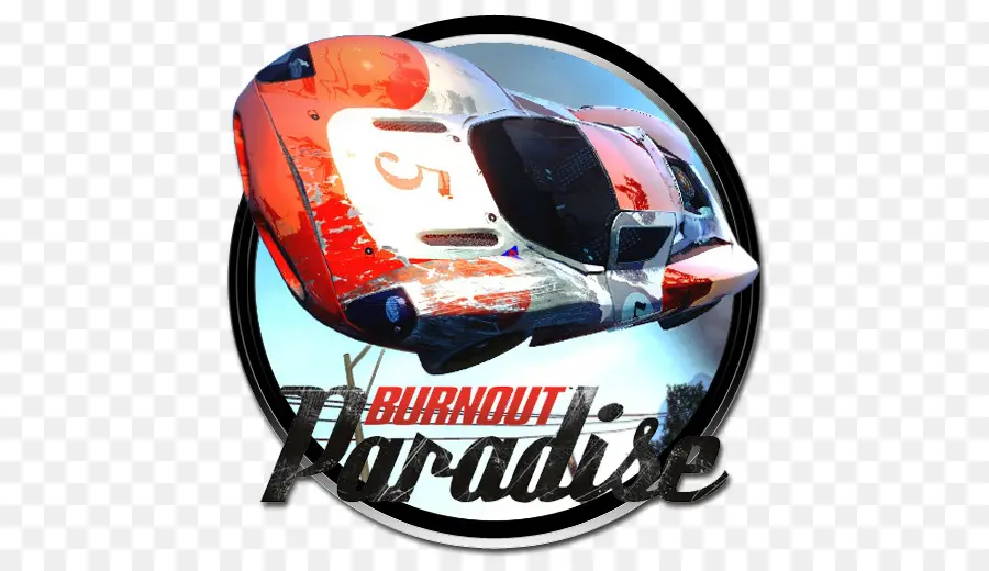 Логотип Burnout Paradise，гонки PNG