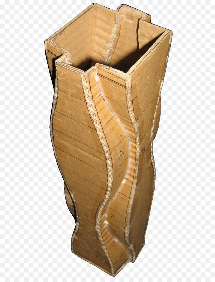 ваза，картон PNG