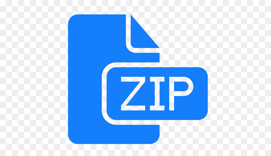 Иконка Zip файла，молния PNG