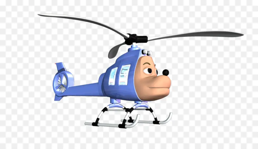вертолет，мультфильм PNG