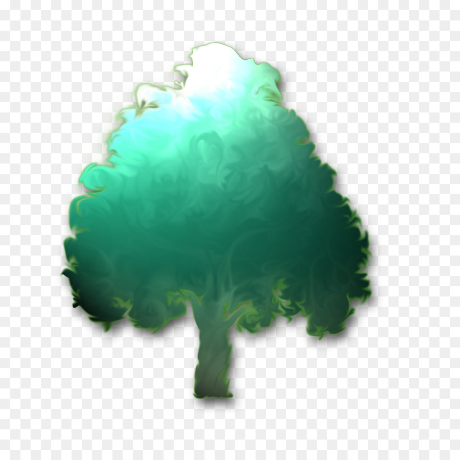 дерево，зеленый PNG