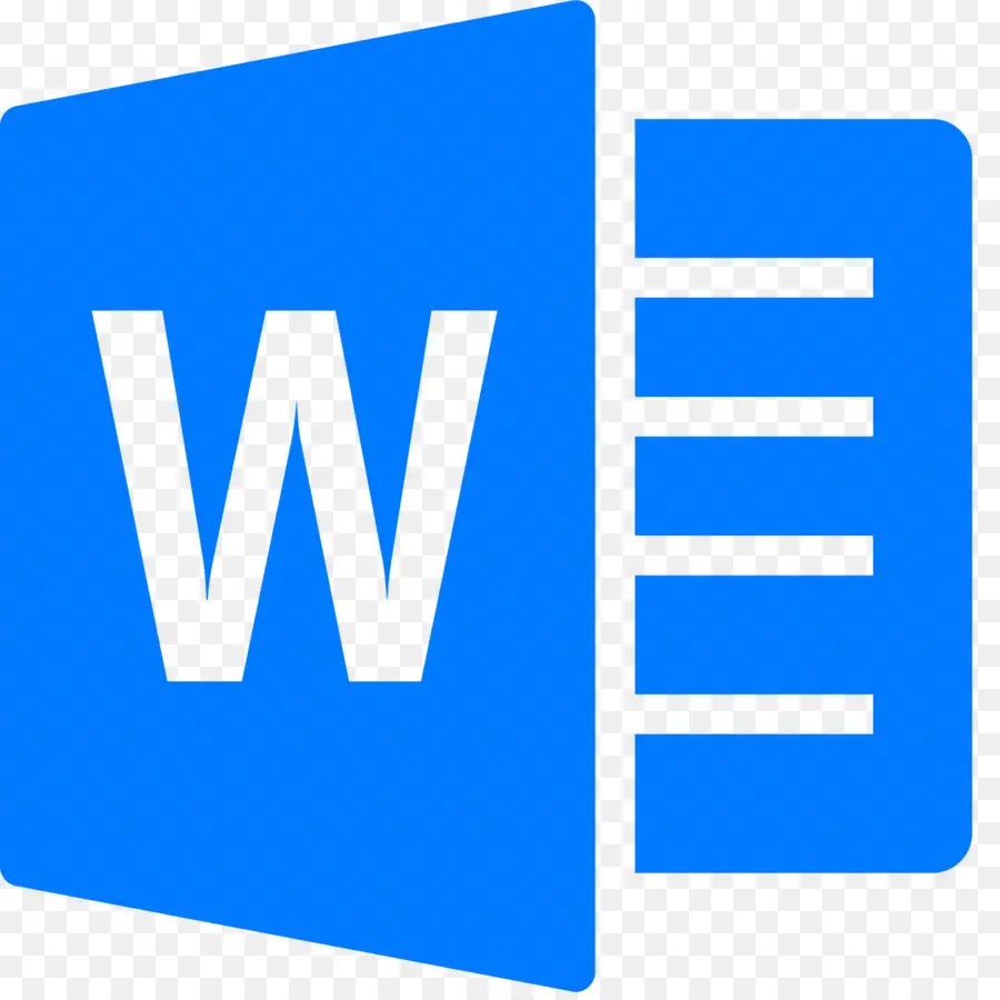 Логотип Microsoft Word，программное обеспечение PNG