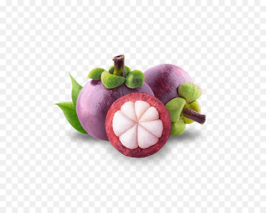 фиолетовый мангостин，тропические фрукты PNG