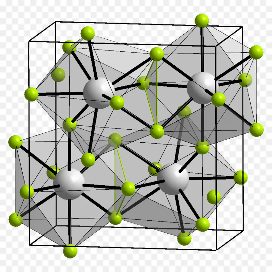 Yttriumiii фторид，кристаллическая структура PNG