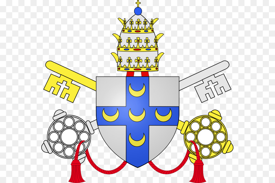 папский пальто Of Arms，папа PNG
