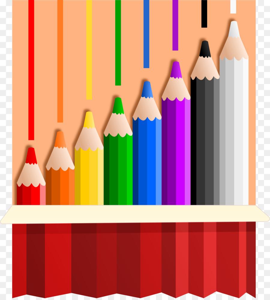 цветной карандаш，рисунок PNG