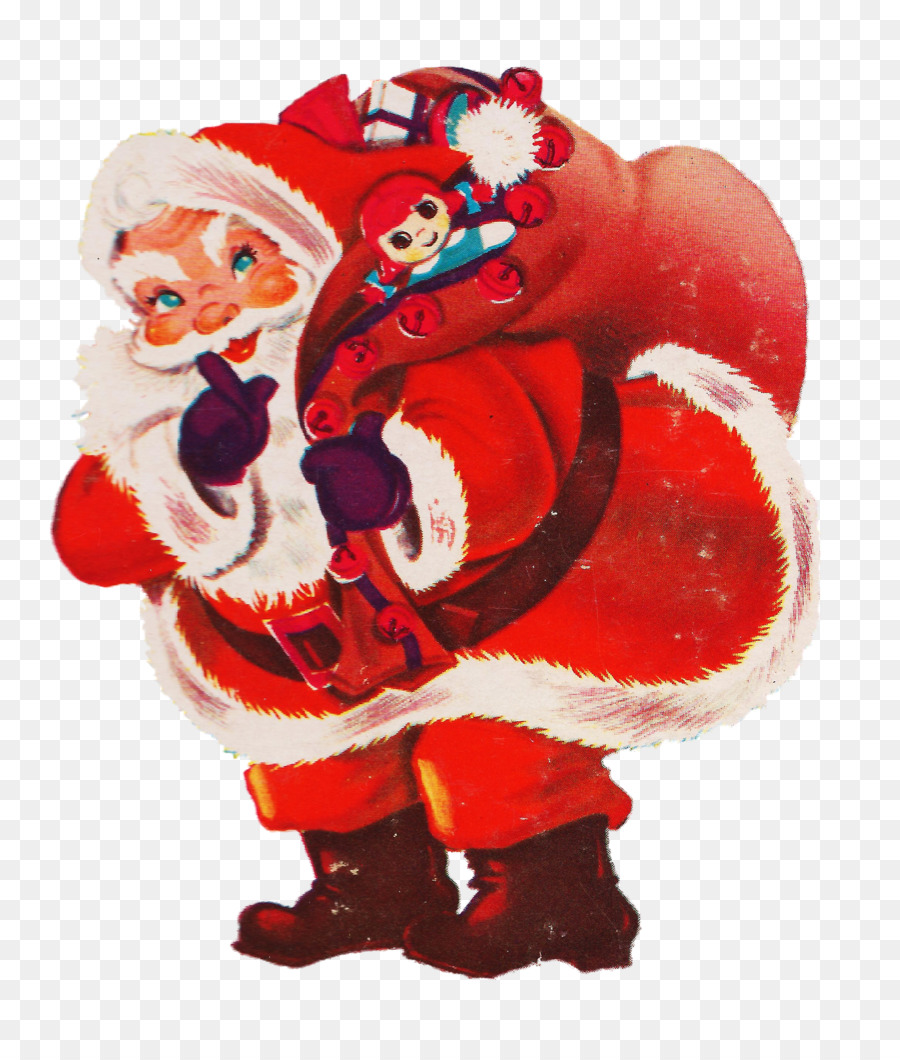 Санта Клаус，рождественские украшения PNG