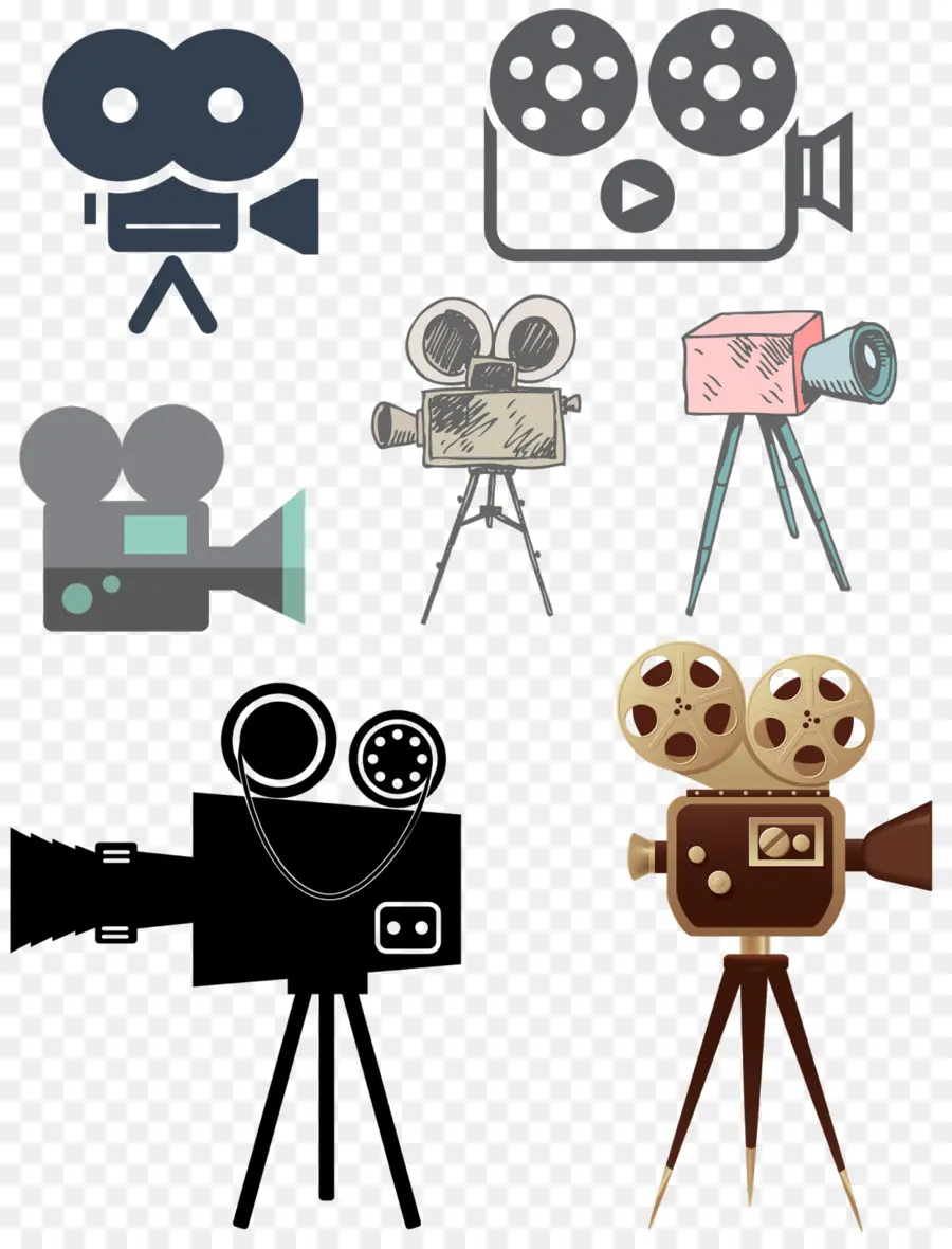 видео камеры，фильм PNG