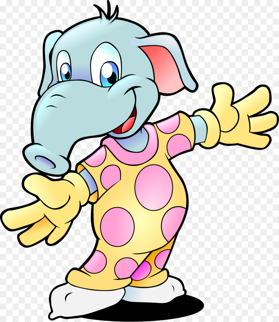 пижамы，слон PNG