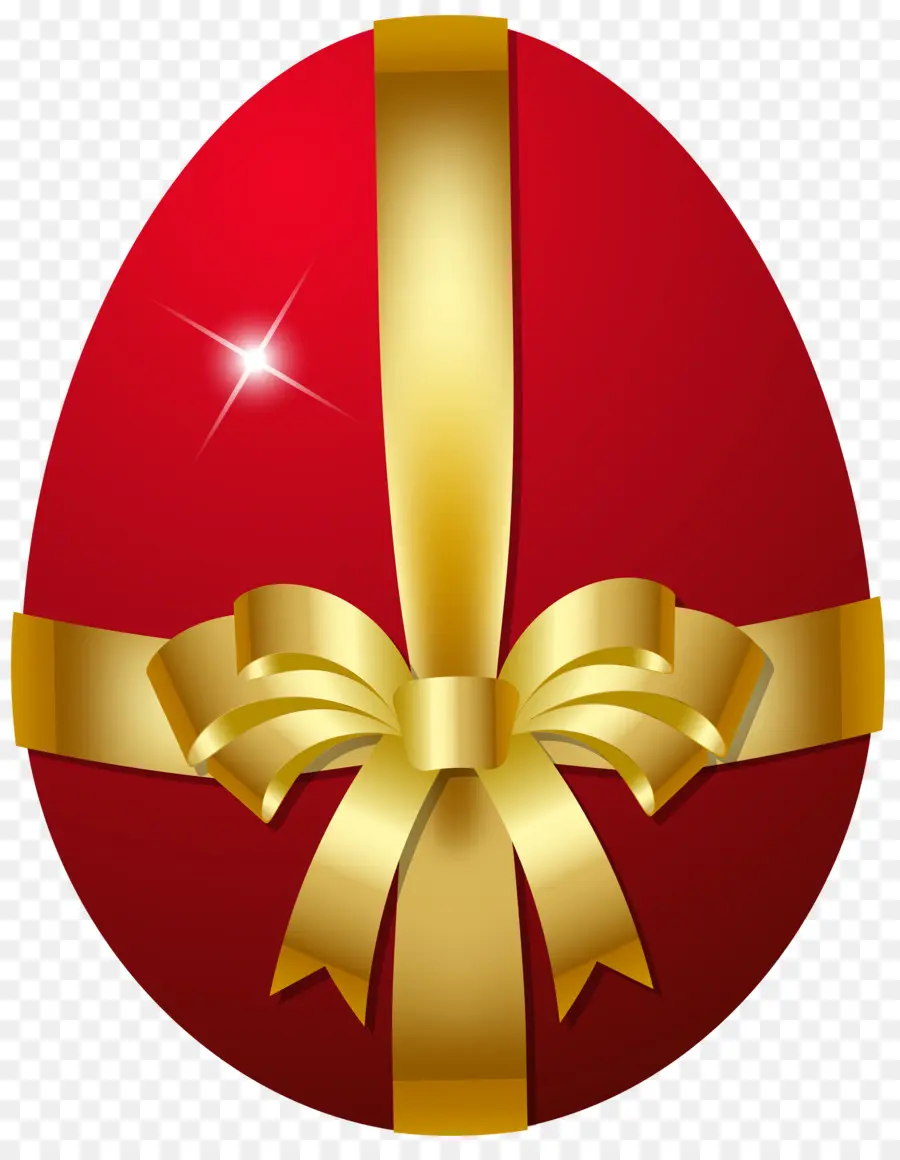 красное пасхальное яйцо，пасхальный кролик PNG