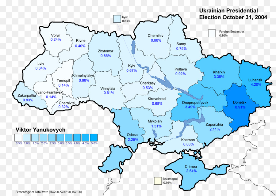 украинских президентских выборов 2010 года，Украина PNG