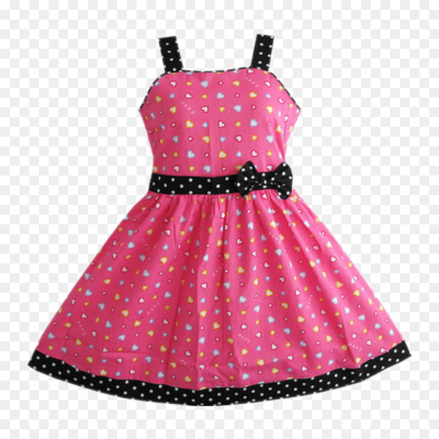 Платье для девочки на прозрачном фоне