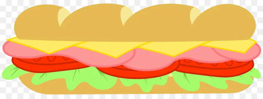 подводная лодка сэндвич，бутерброд на завтрак PNG