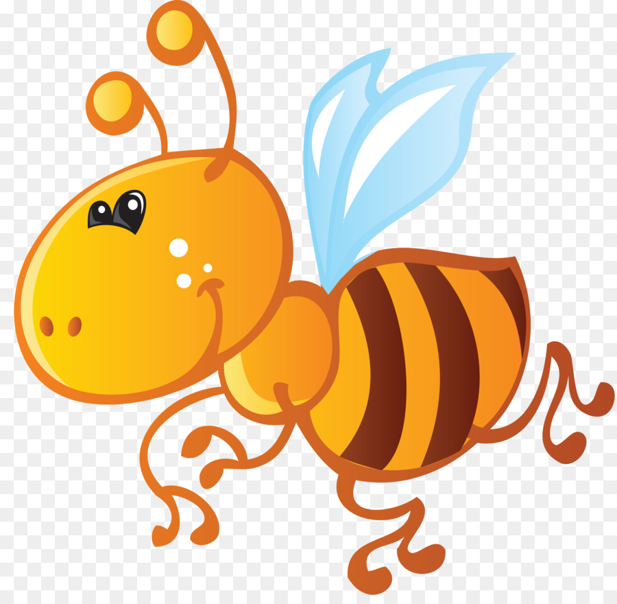 Клипарт пчелки на прозрачном фоне