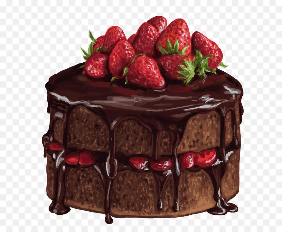 шоколадный торт，кекс PNG