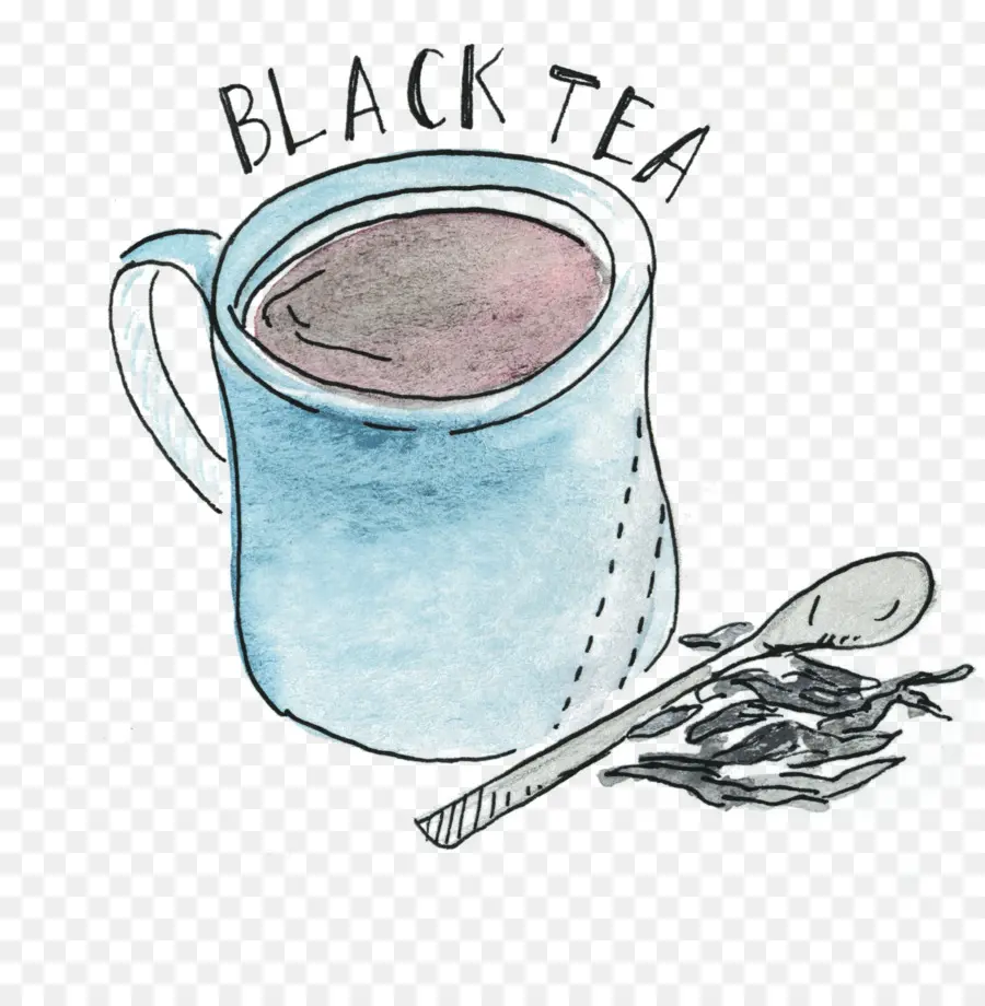 чай，белый чай PNG