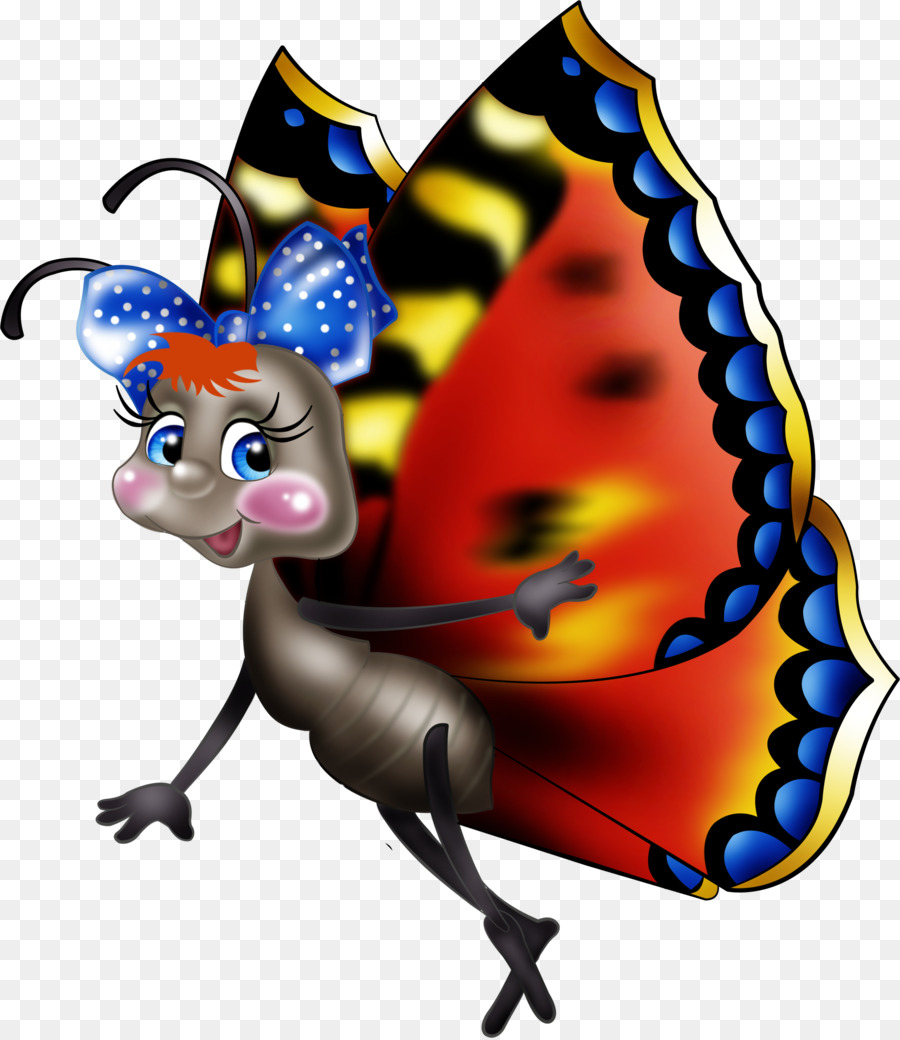 Сказочная бабочка для детей