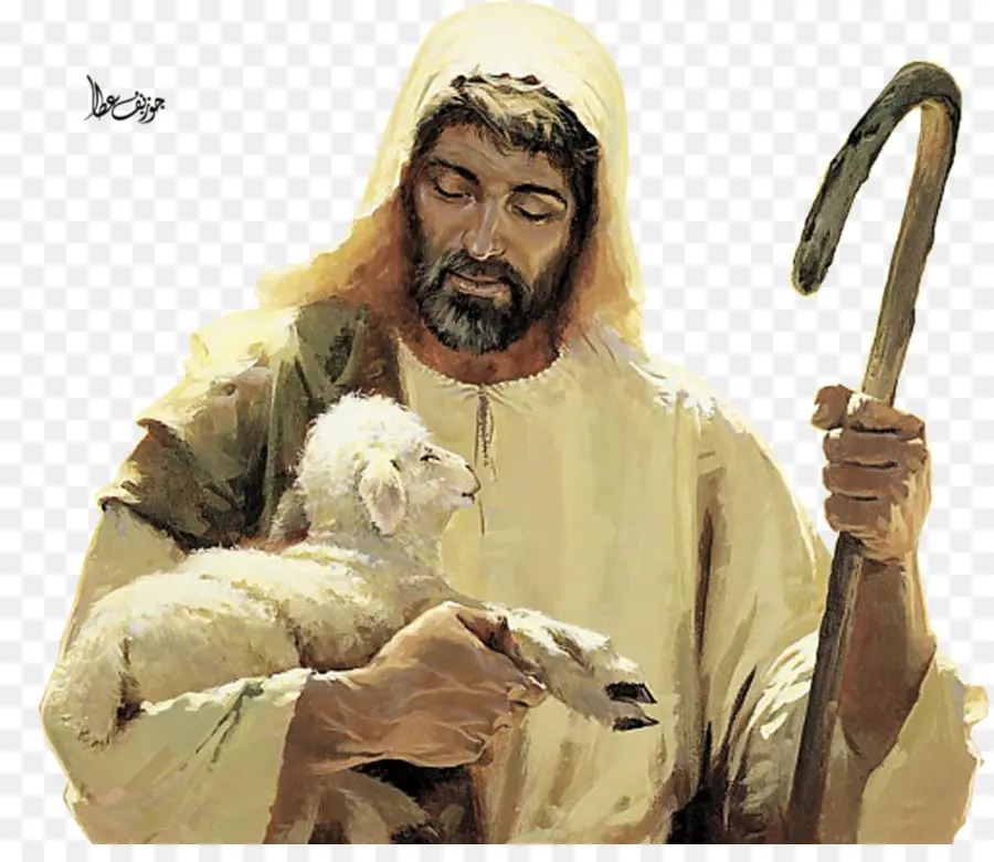 Иисус，овцы PNG
