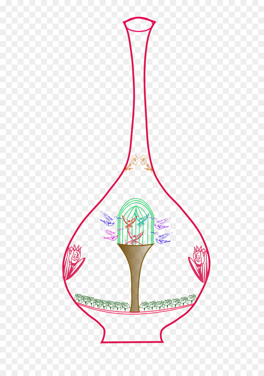 ваза，клетка PNG