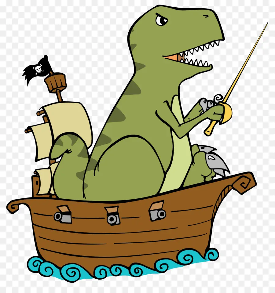 динозавр пиратская，капитан Флинн и пиратские динозавров PNG