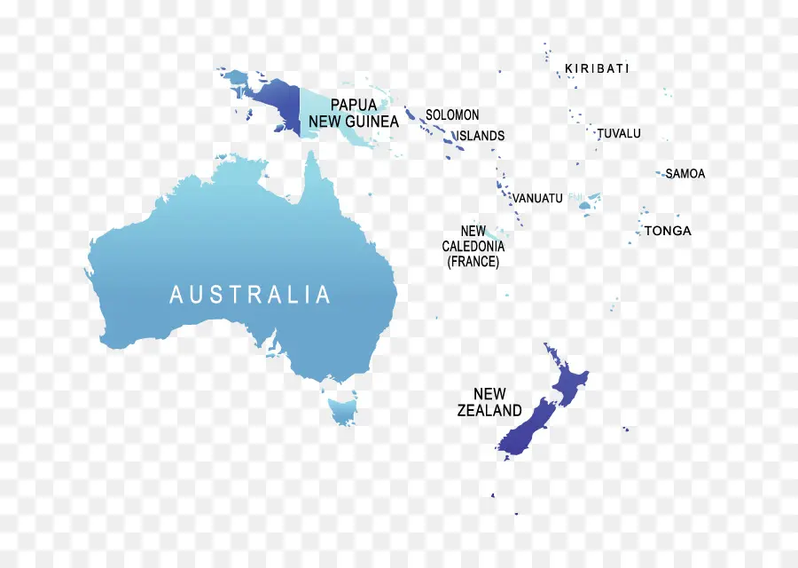 Австралия，карте PNG
