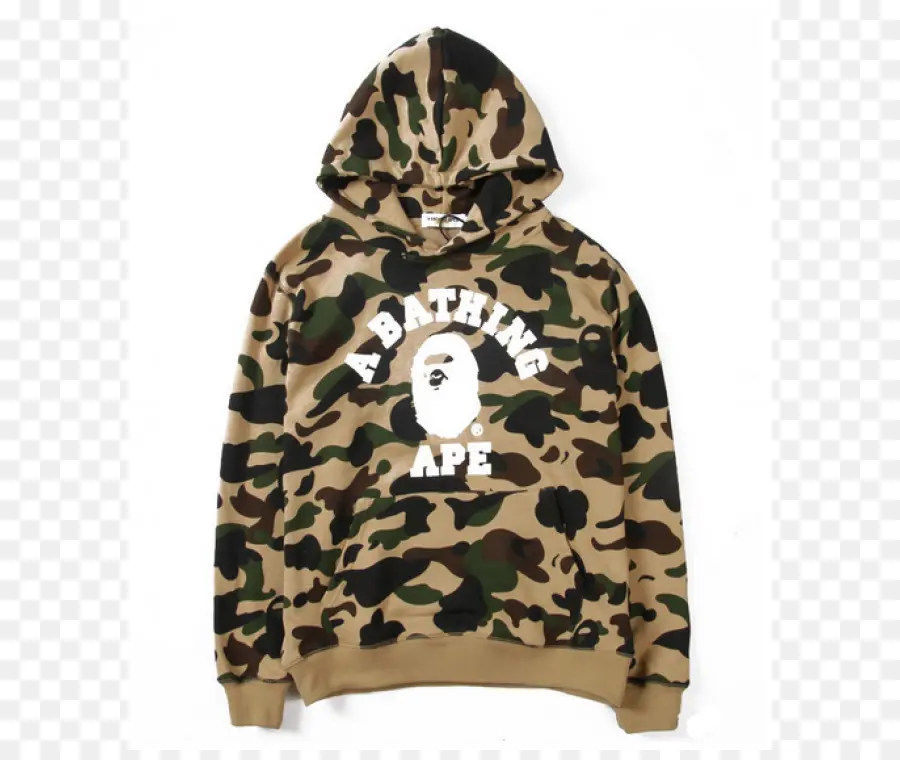 худи Bathing Ape，толстовка с капюшоном PNG