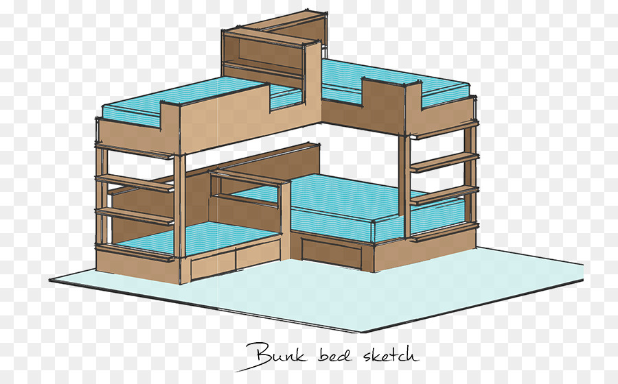 двухъярусная кровать，мебель PNG