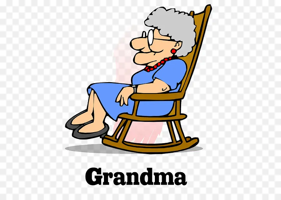 бабушка，аватар PNG