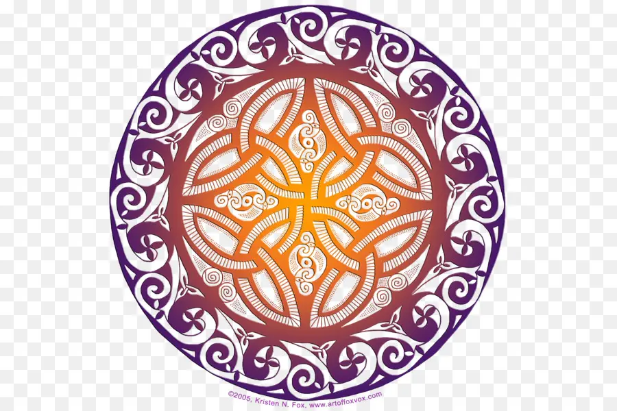 символ，кельтский узел PNG