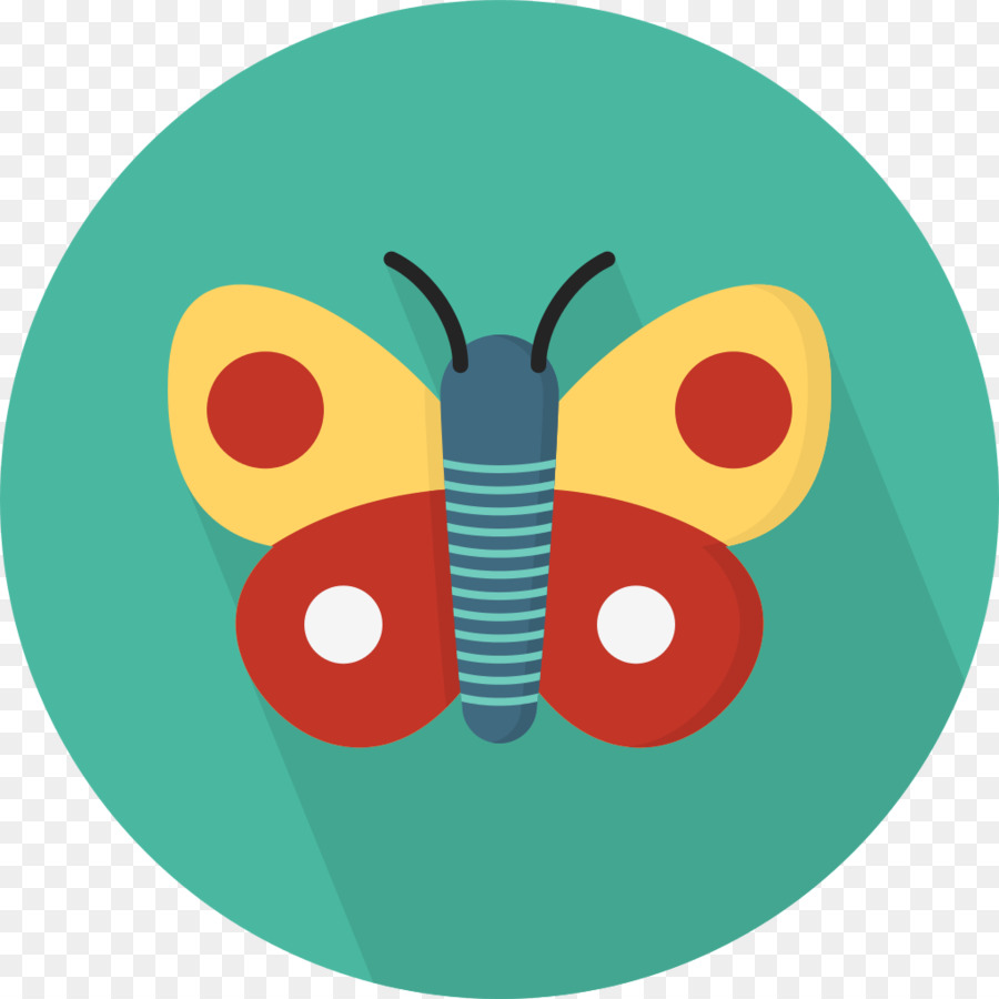 компьютерные иконки，бабочка PNG