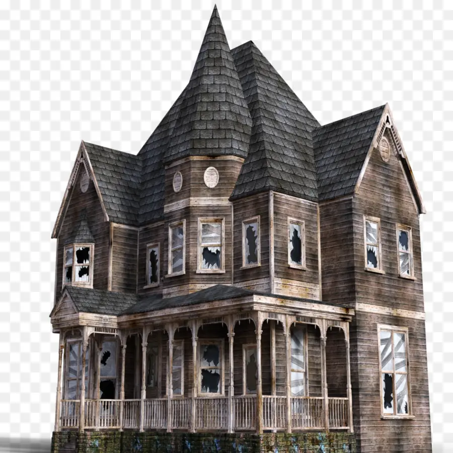 дом с привидениями，дом PNG