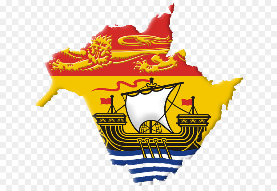 брансуик приход，флаг Нью брансуика PNG