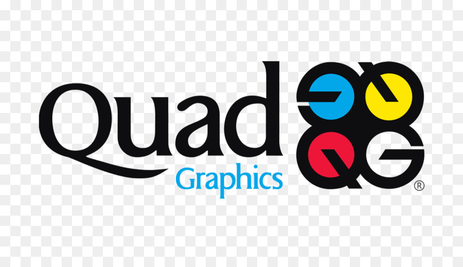 Логотип Quad Graphics，печать PNG