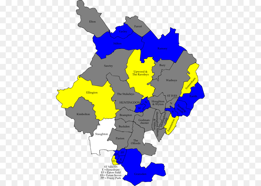 выборы районного Совета Huntingdonshire，выборы районного Совета Huntingdonshire 2014 PNG