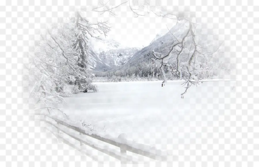 зима，снег PNG