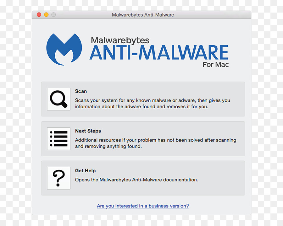 программа Malwarebytes，в Macos PNG