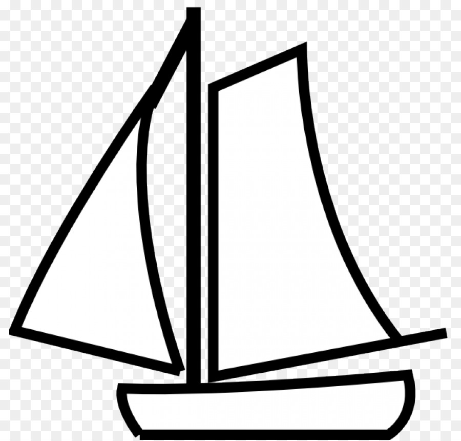 лодка，парусник PNG