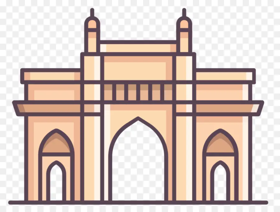 ворота Индии，арка шлюза PNG