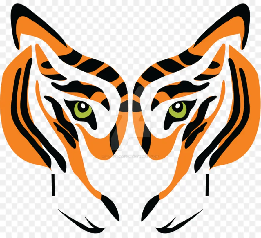 тигр，логотип PNG