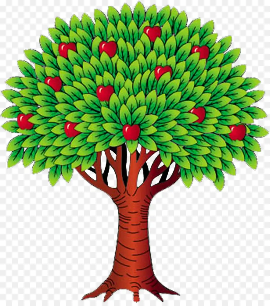 дерево，фруктовое дерево PNG