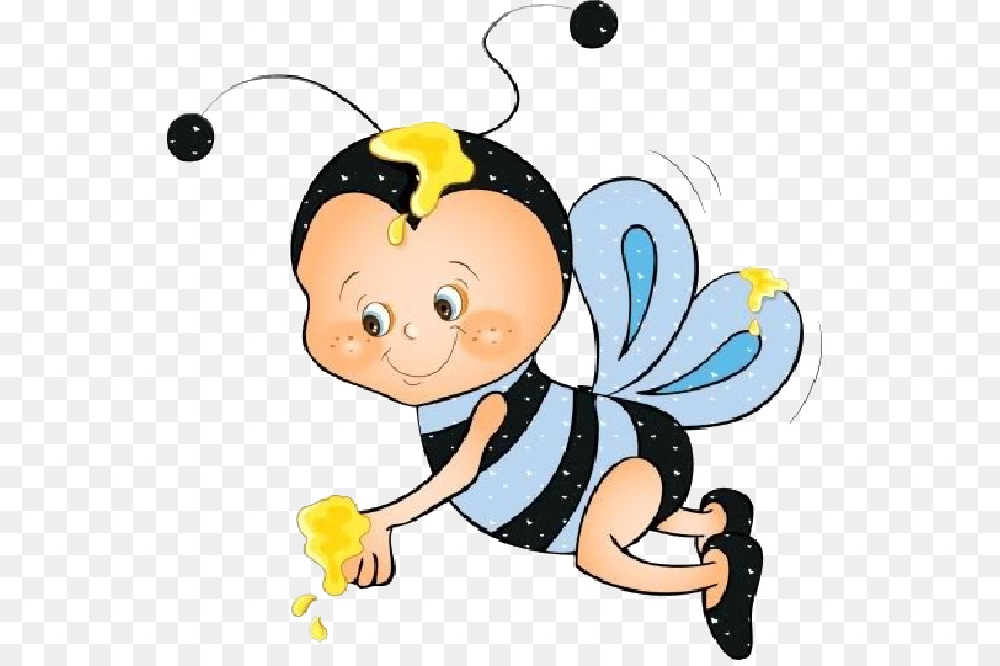Пчелка，мед пчелиный PNG
