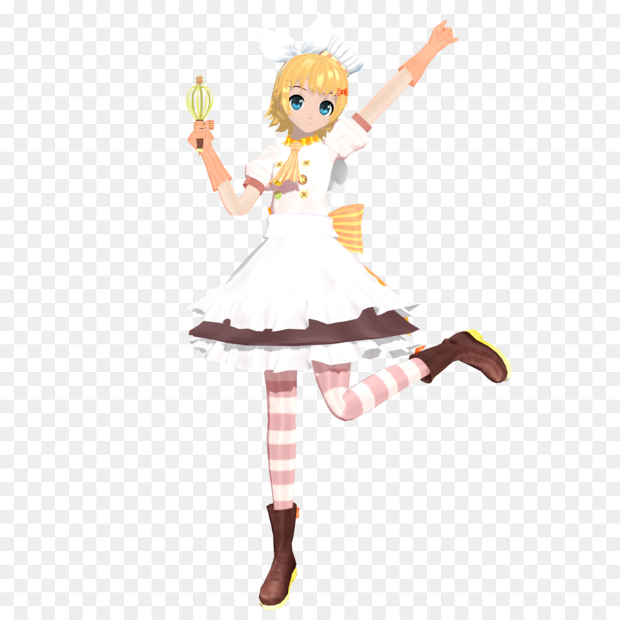 Kagamine Rinlen，Mikumikudance PNG