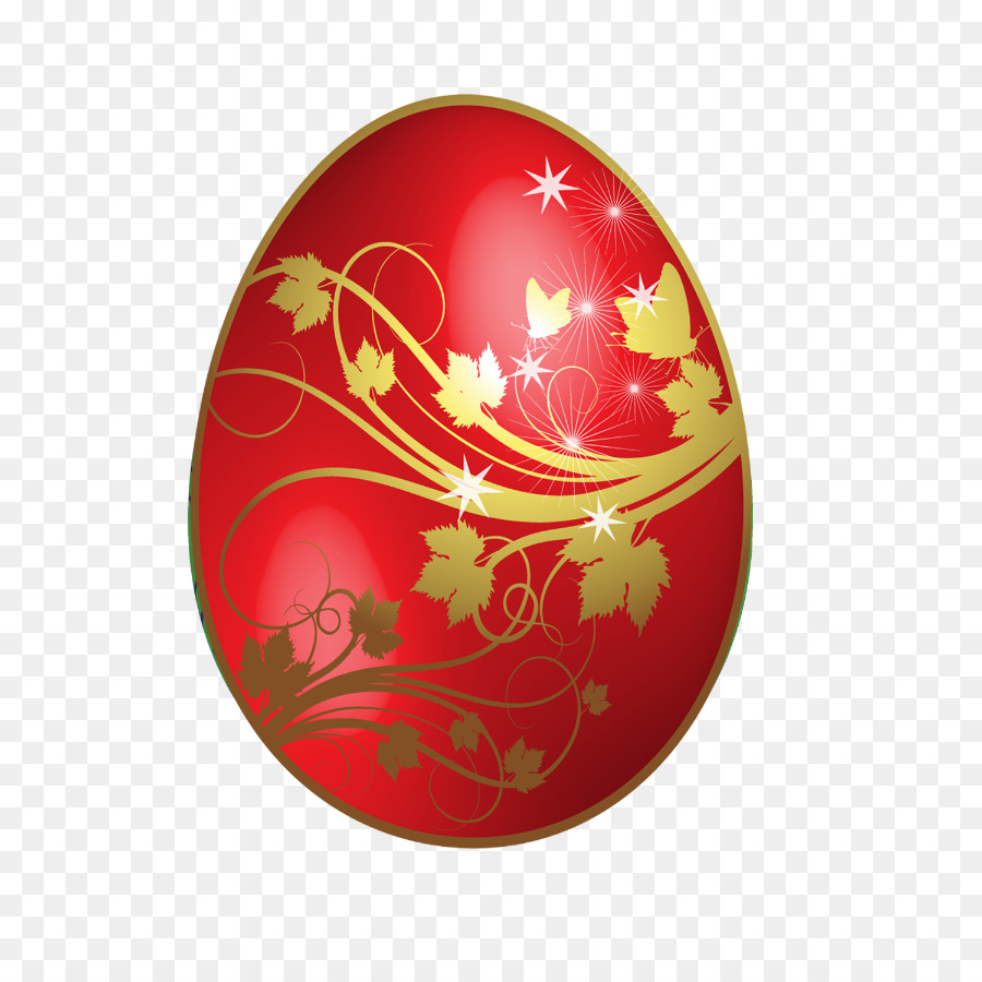 красное пасхальное яйцо，Пасха PNG